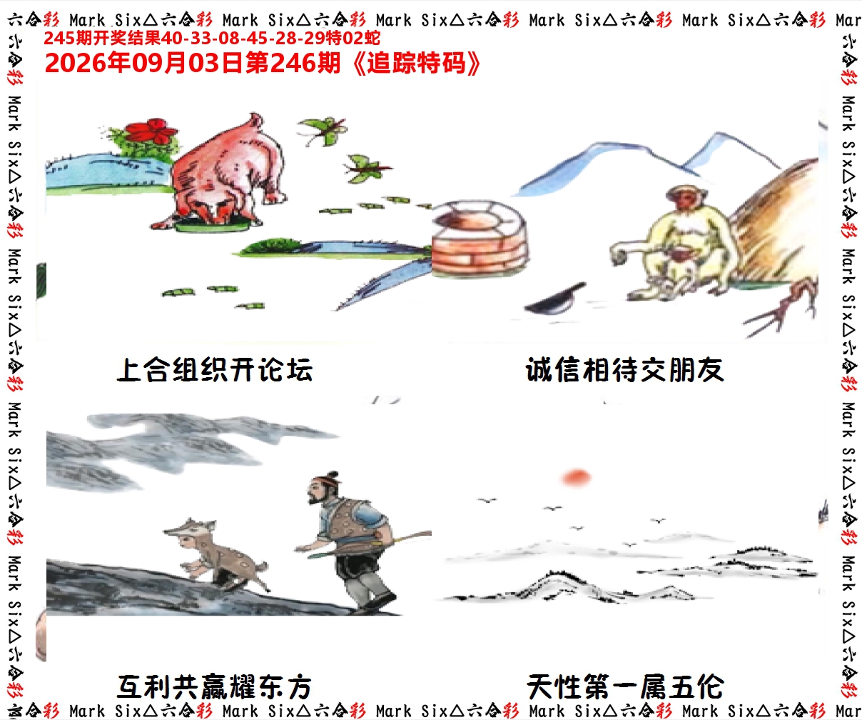 追踪特码 第246期
