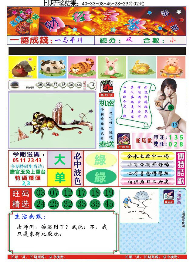 澳门财经宝鉴 第246期