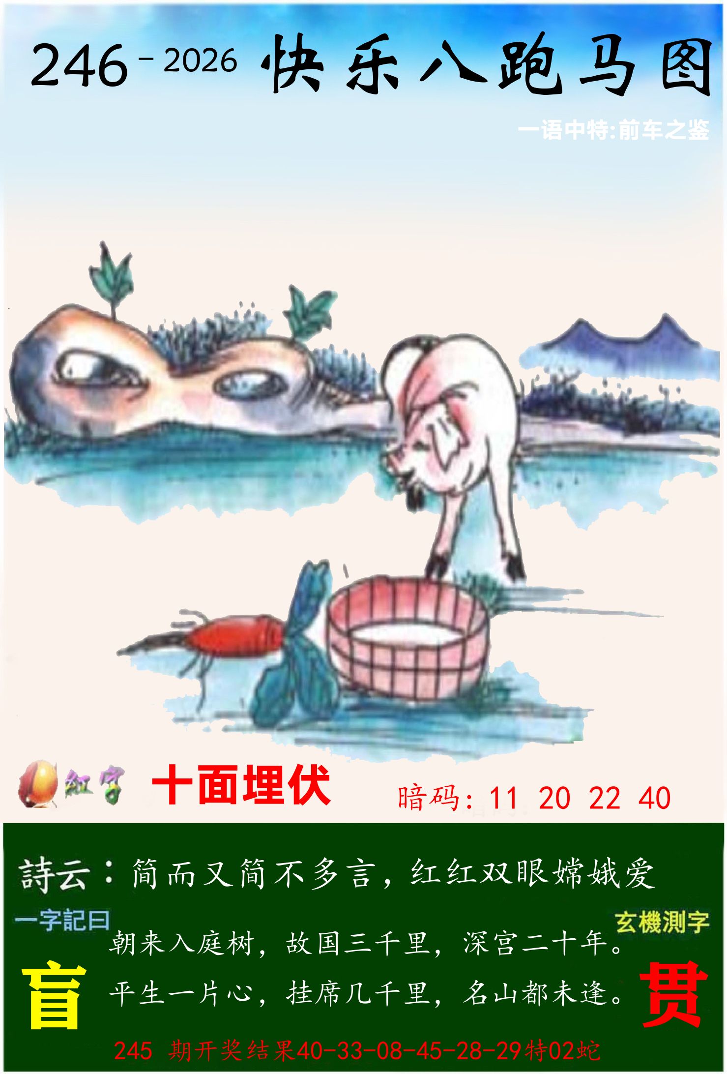 澳门跑马 第246期