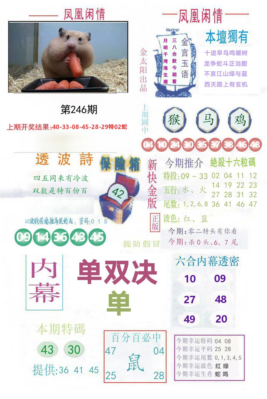 凤凰闲情 第246期