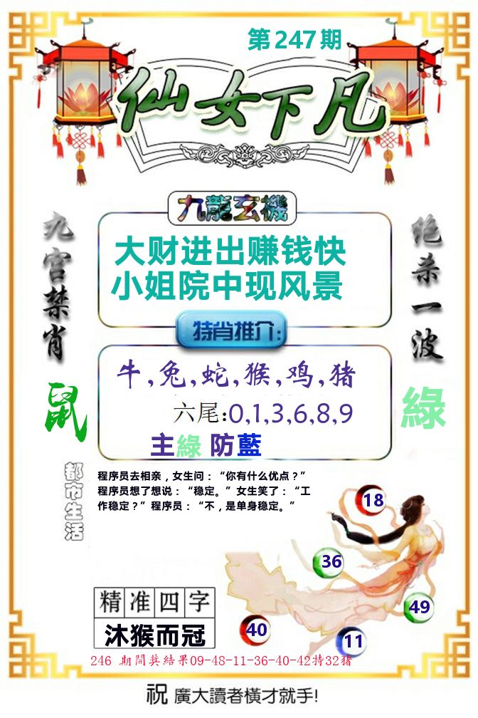 仙女下凡 第247期