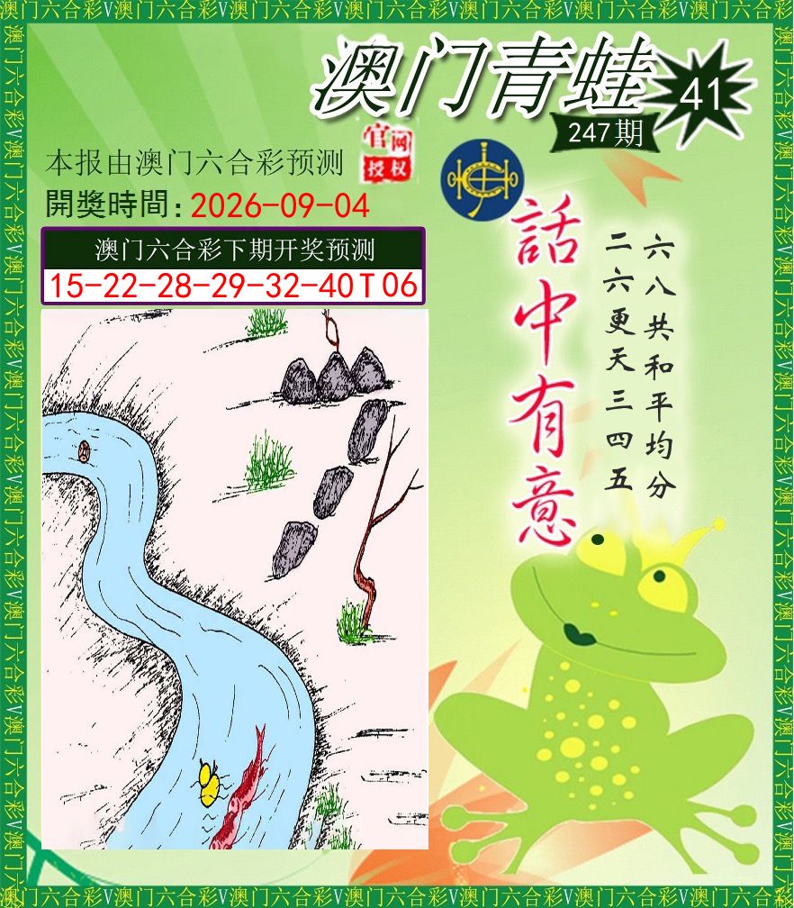 青蛙系列43 第247期
