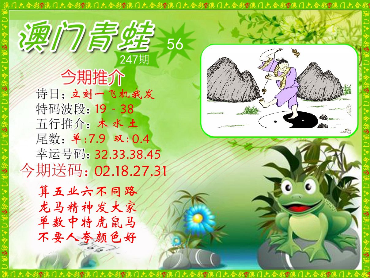 青蛙系列56 第247期