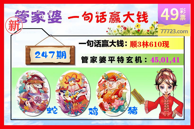 管家婆 第247期