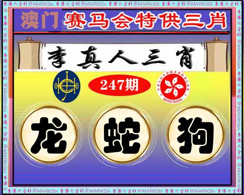 特供三肖 第247期