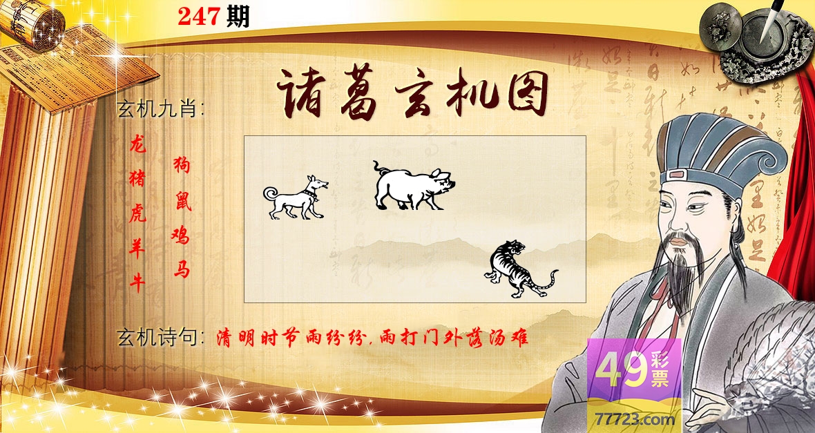 诸葛玄机图 第247期
