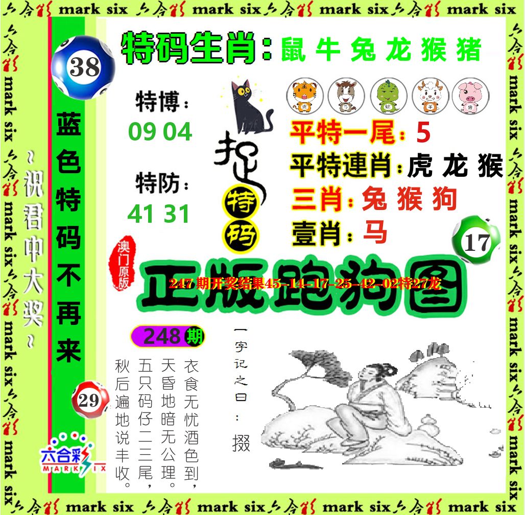 正版跑狗图 第248期