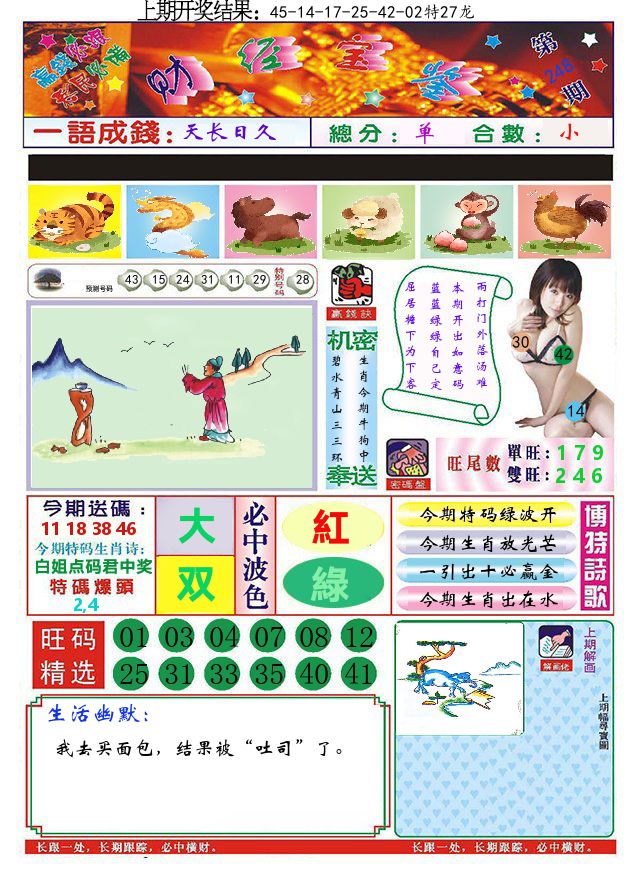 澳门财经宝鉴 第248期