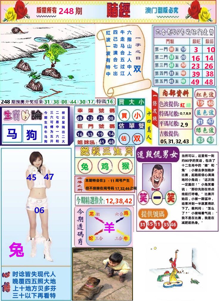 澳门赌经 第248期