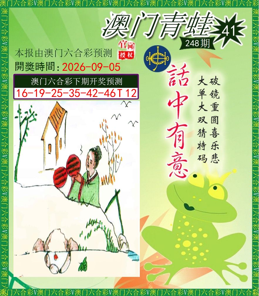 青蛙系列43 第248期