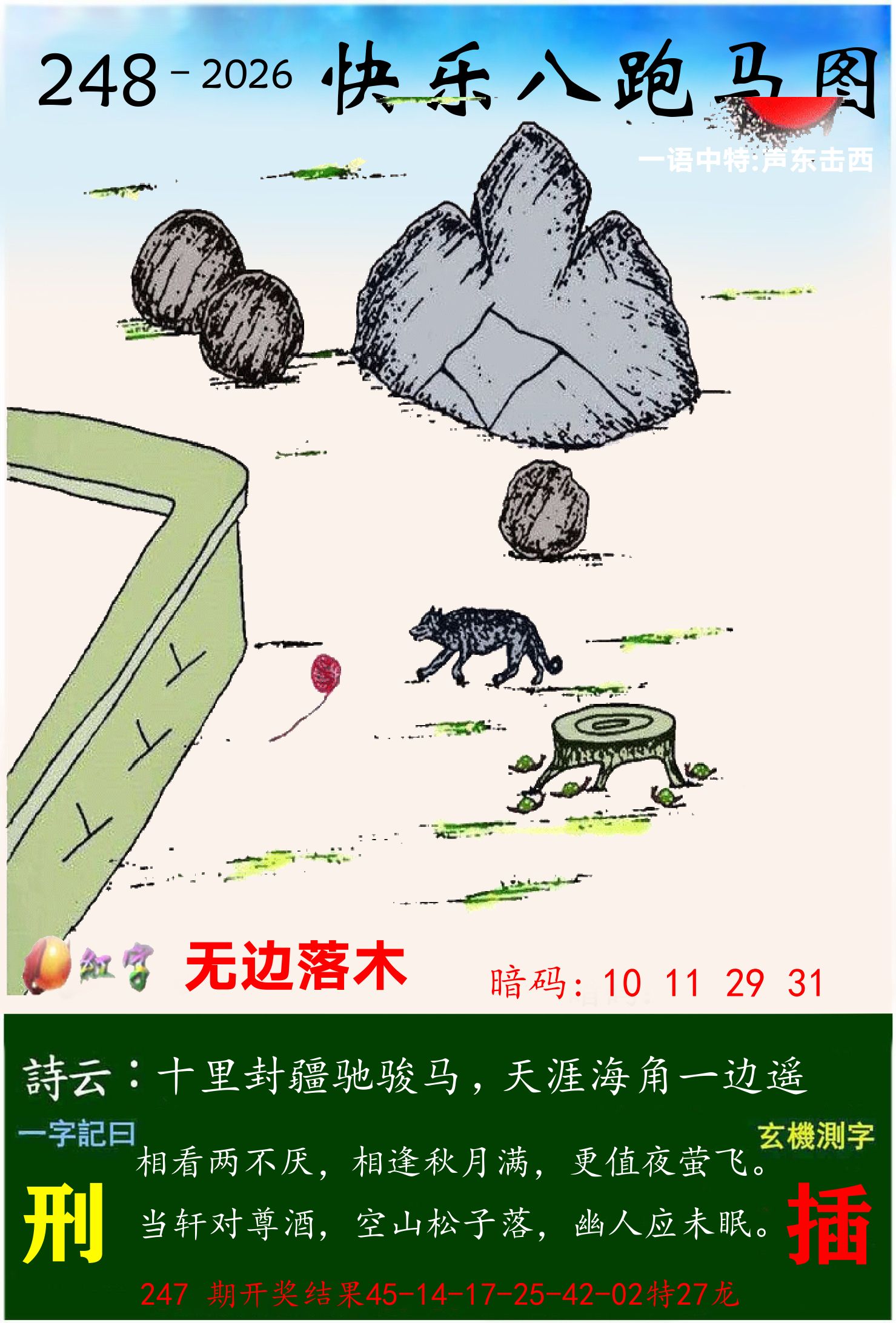 澳门跑马 第248期