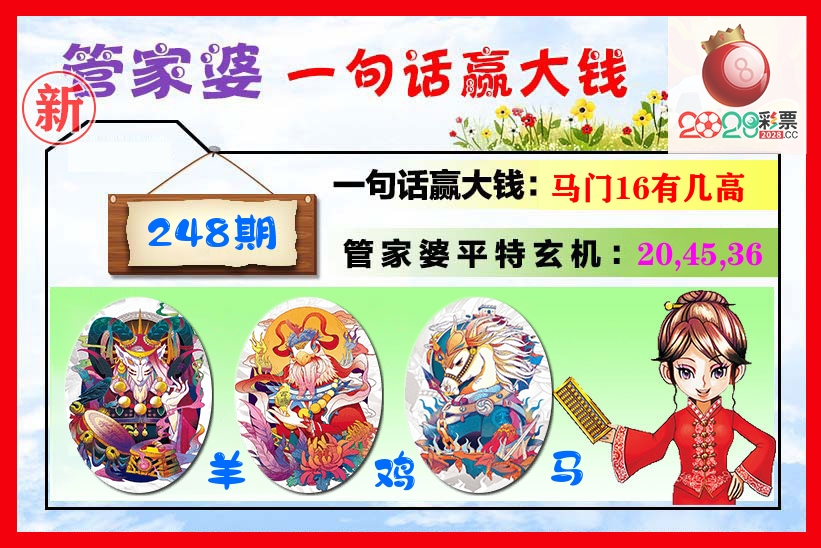 管家婆 第248期