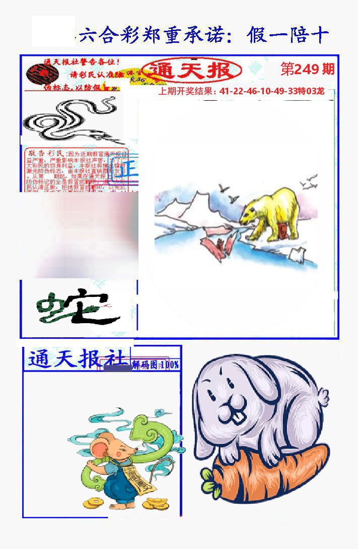 通天报 第249期