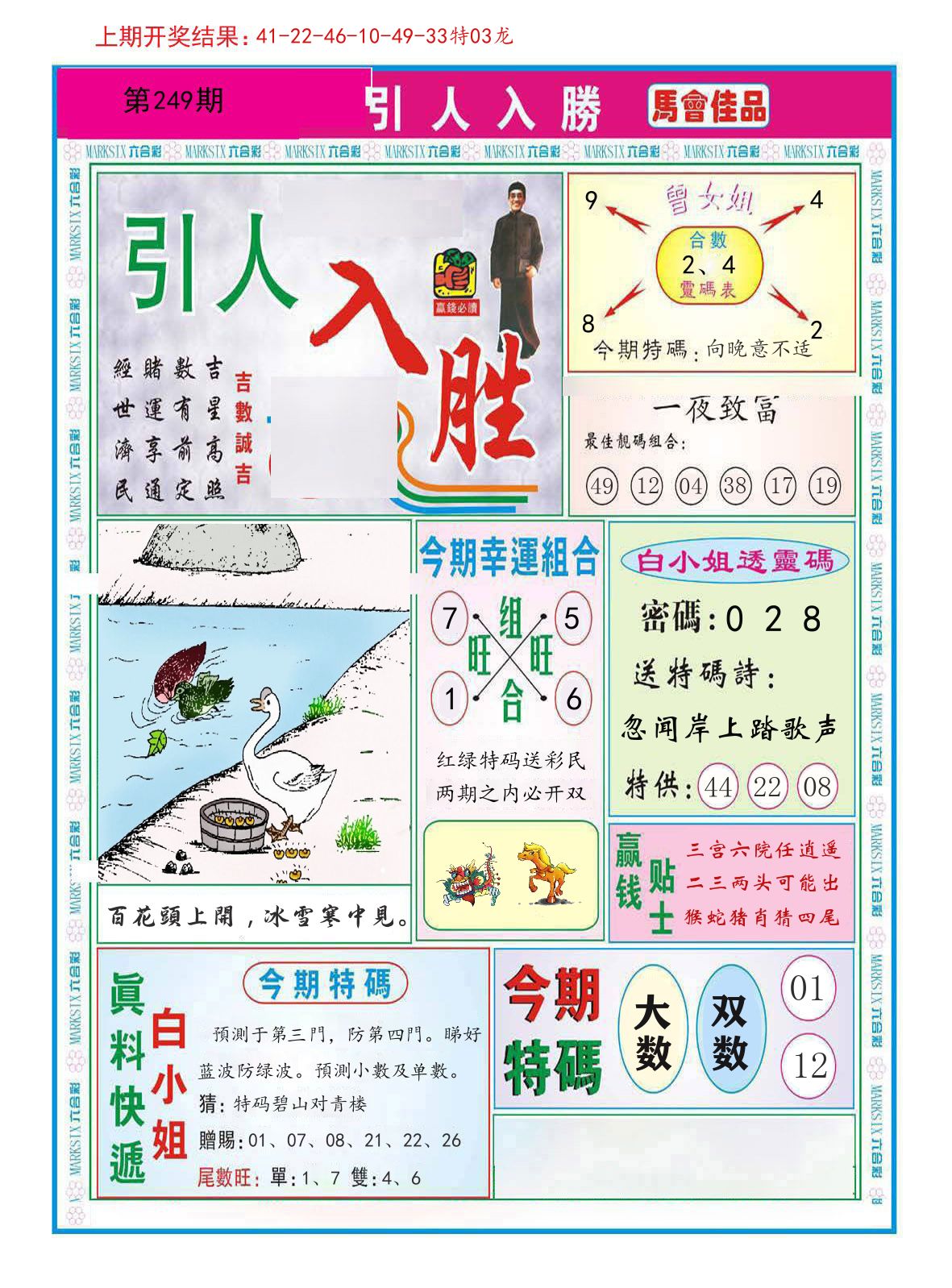 引人入胜 第249期