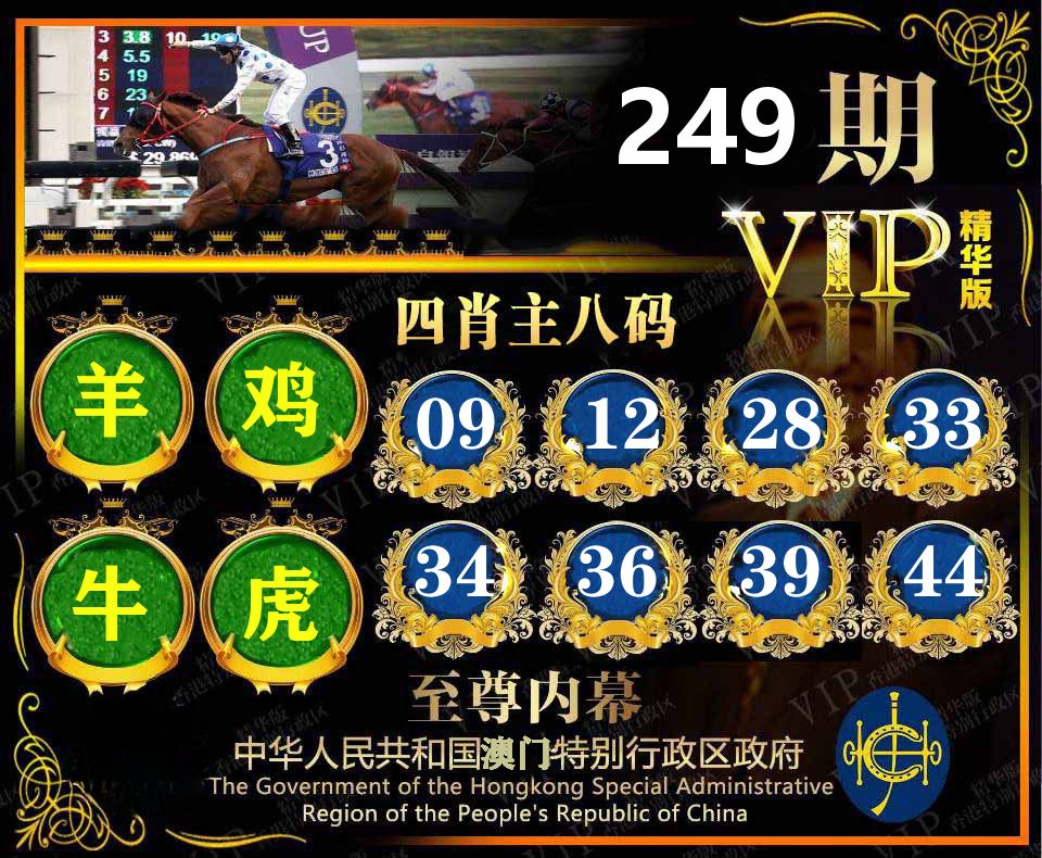 精华四肖八码 第249期