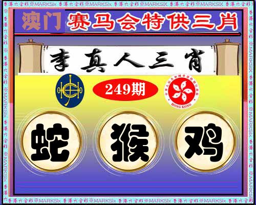 特供三肖 第249期