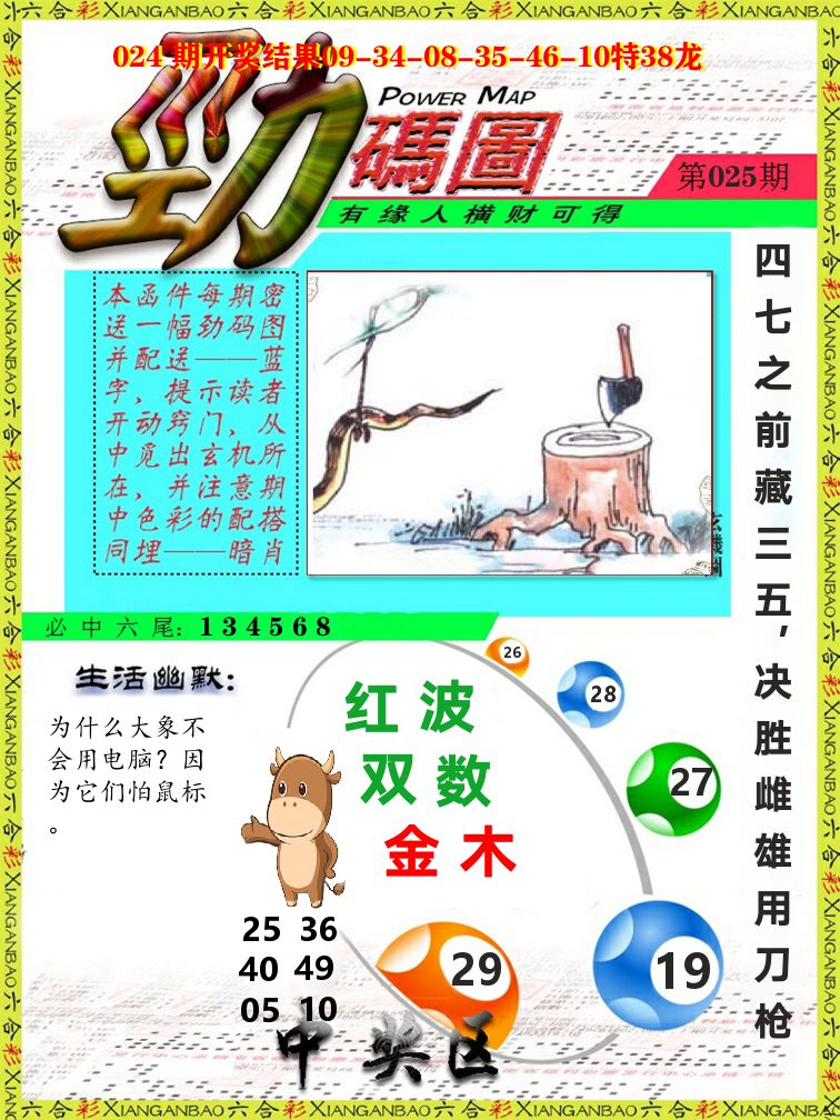 劲码图 第25期