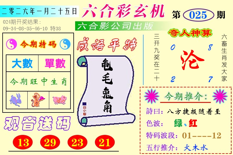 澳门六合玄机 第25期