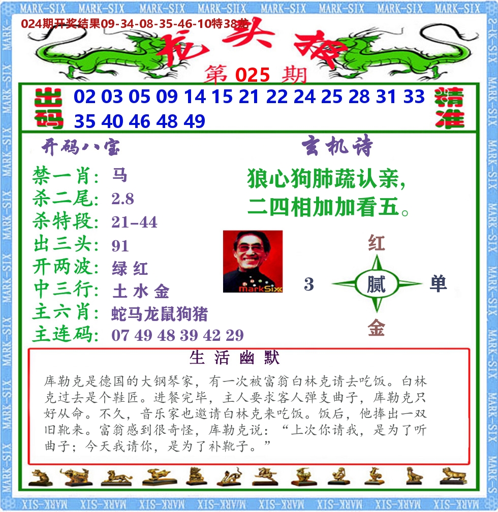 澳门龙头报 第25期