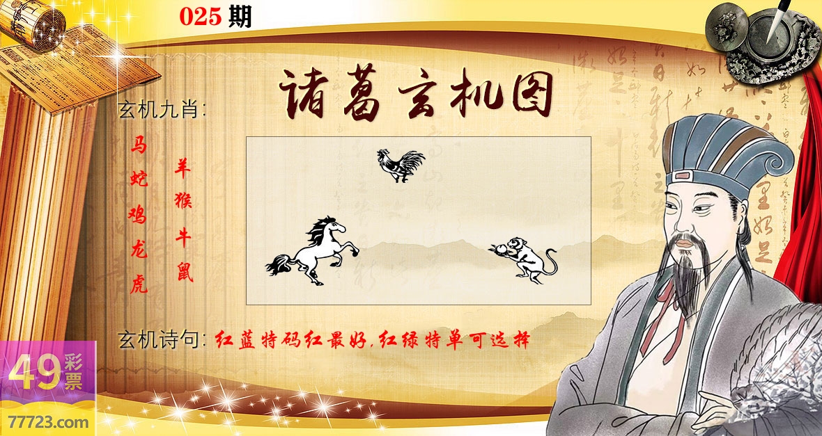 诸葛玄机图 第25期