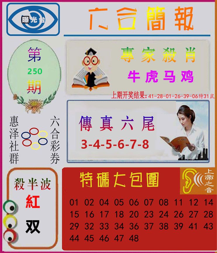六合简报 第250期