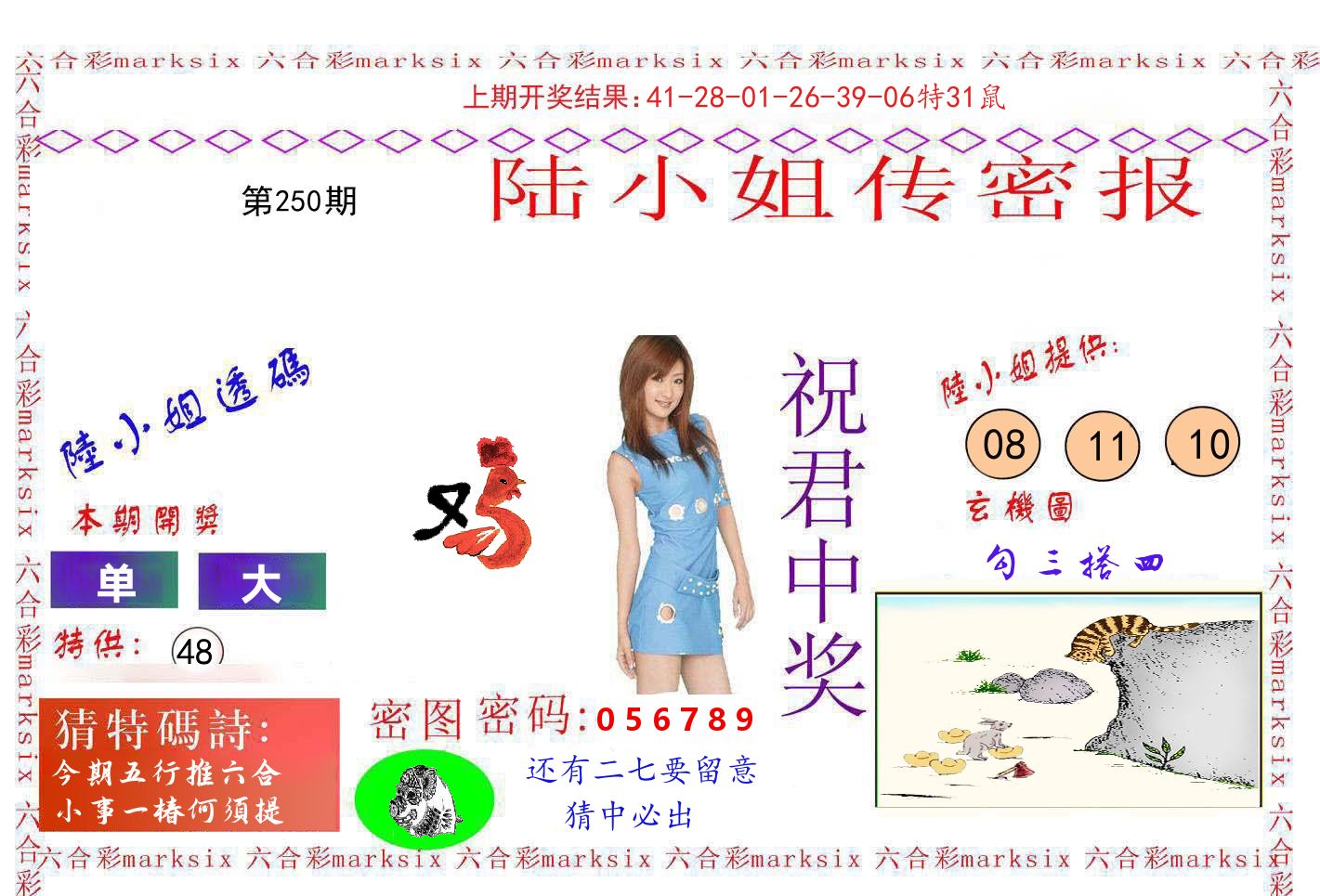 陆小姐密报 第250期