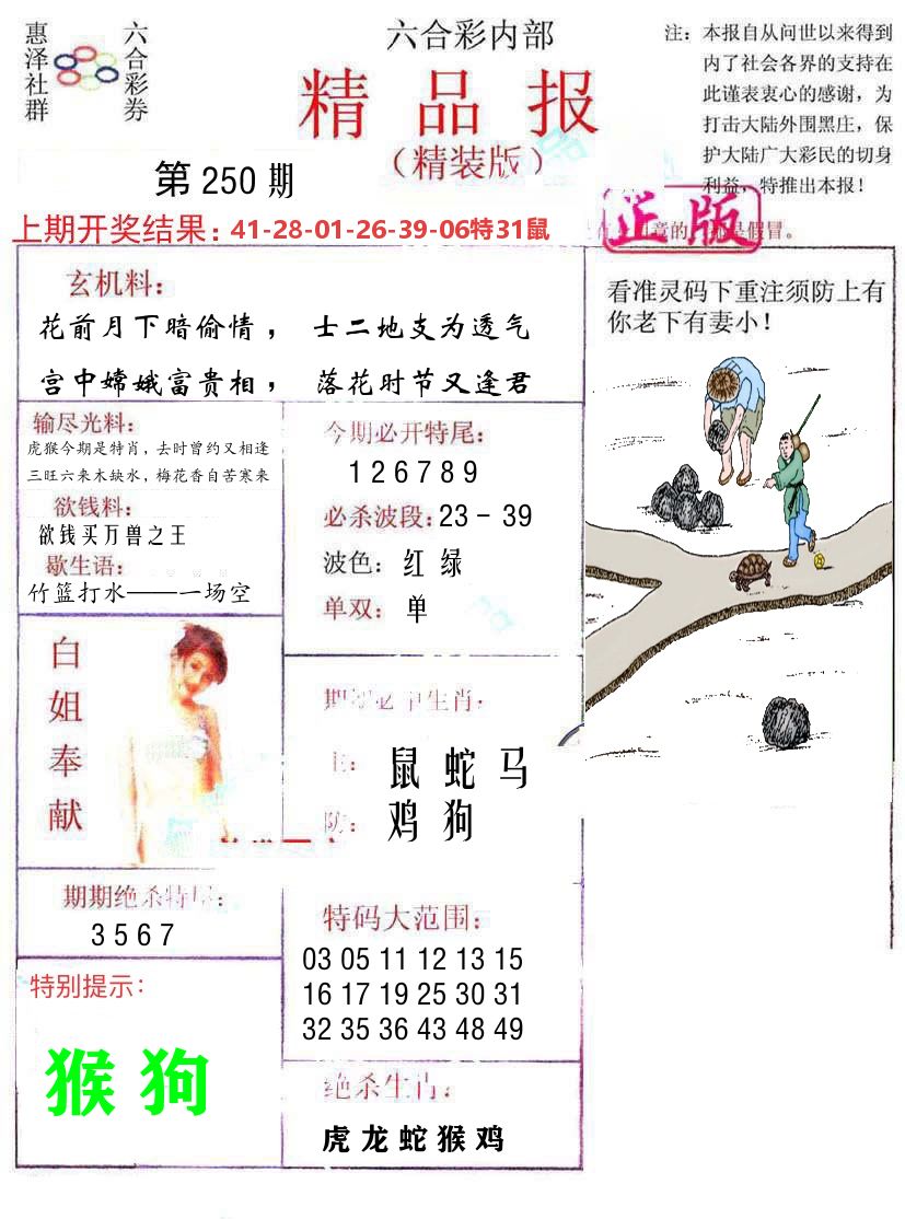 精品报 第250期