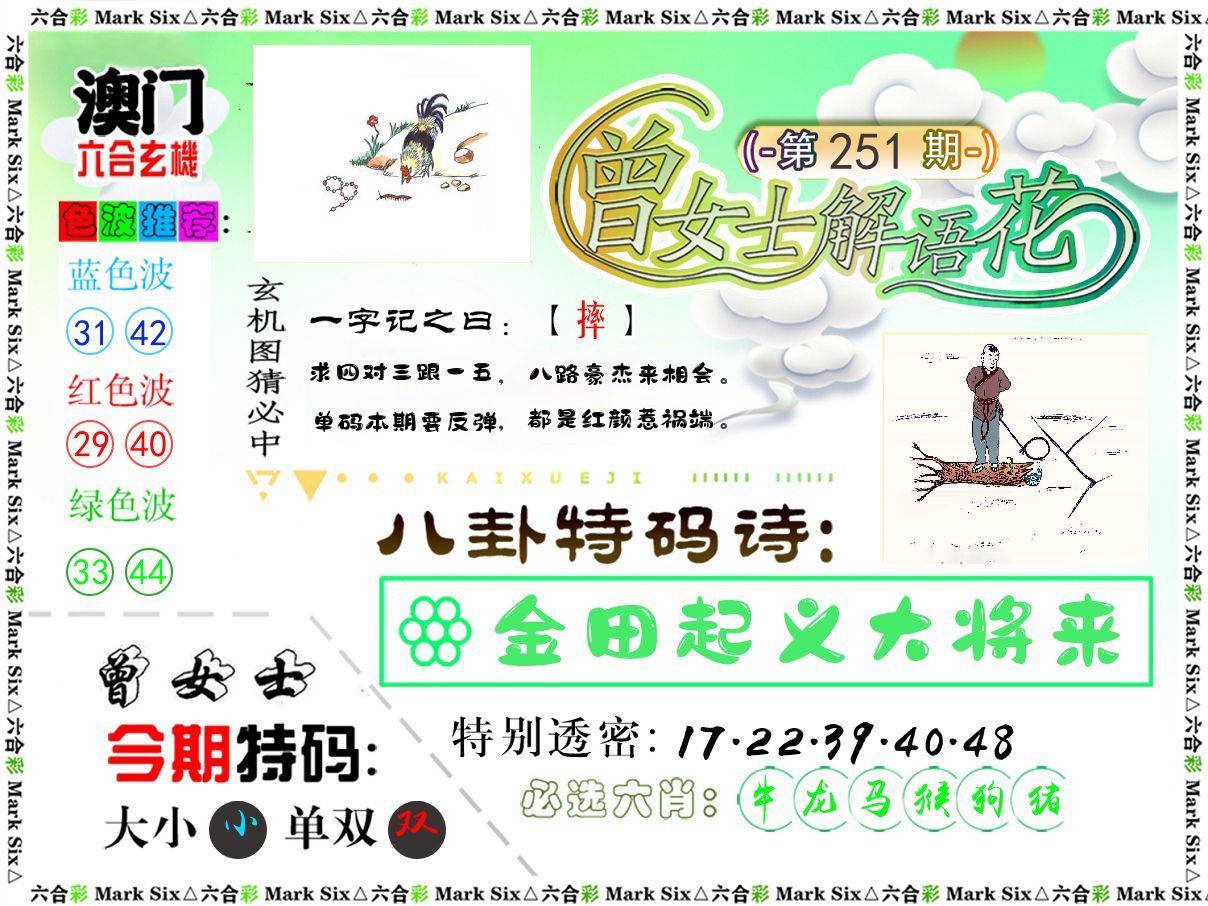 曾女士解语花 第251期