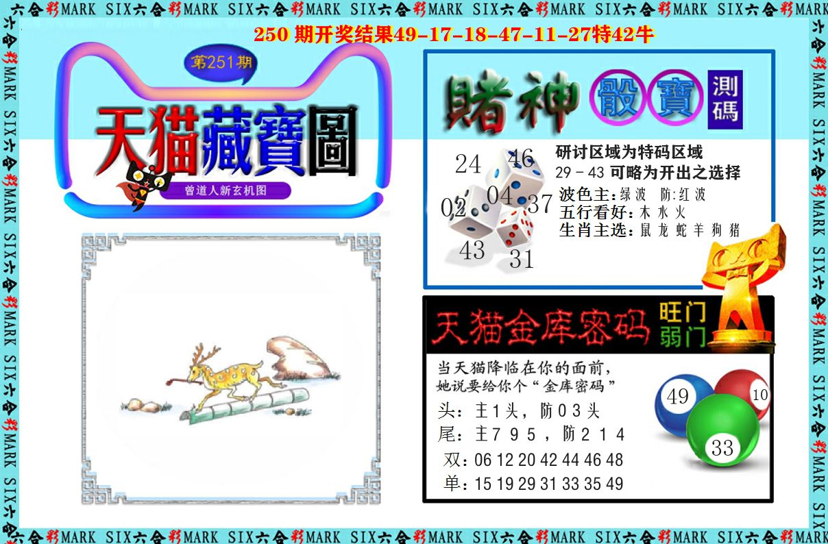 天猫藏宝图 第251期