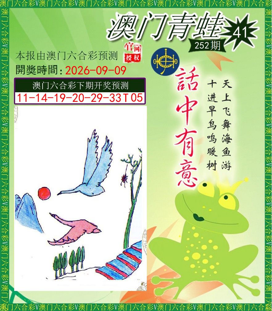 青蛙系列43 第252期