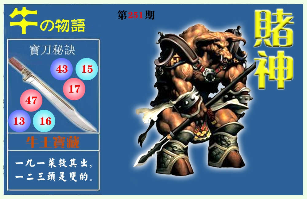 赌神物语 第252期
