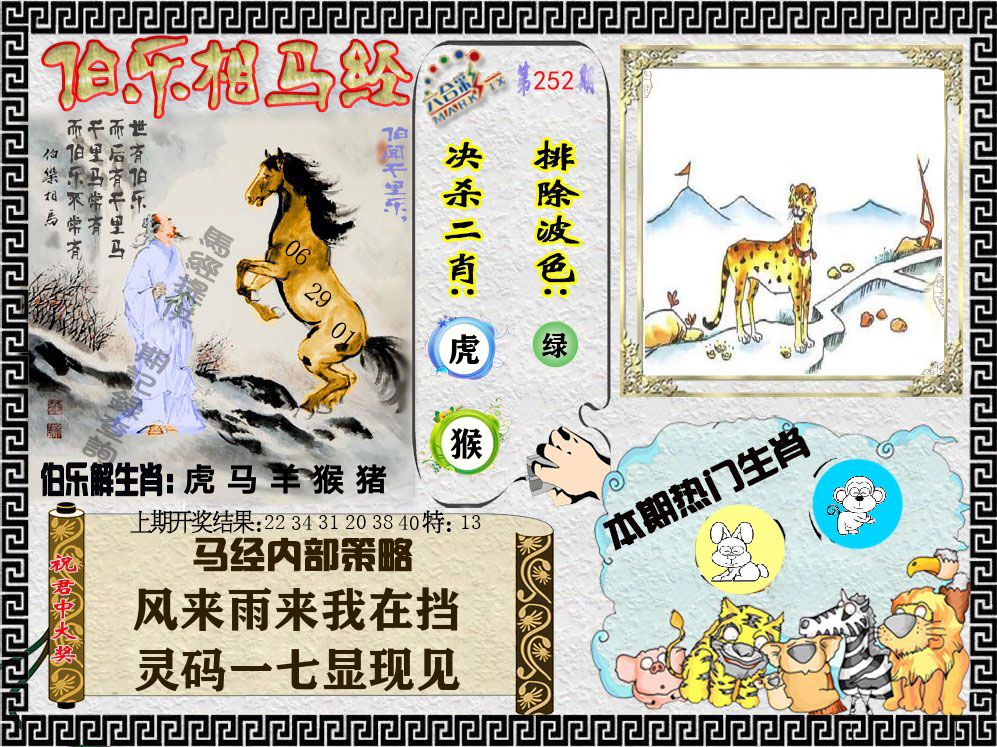 伯乐相马经 第252期