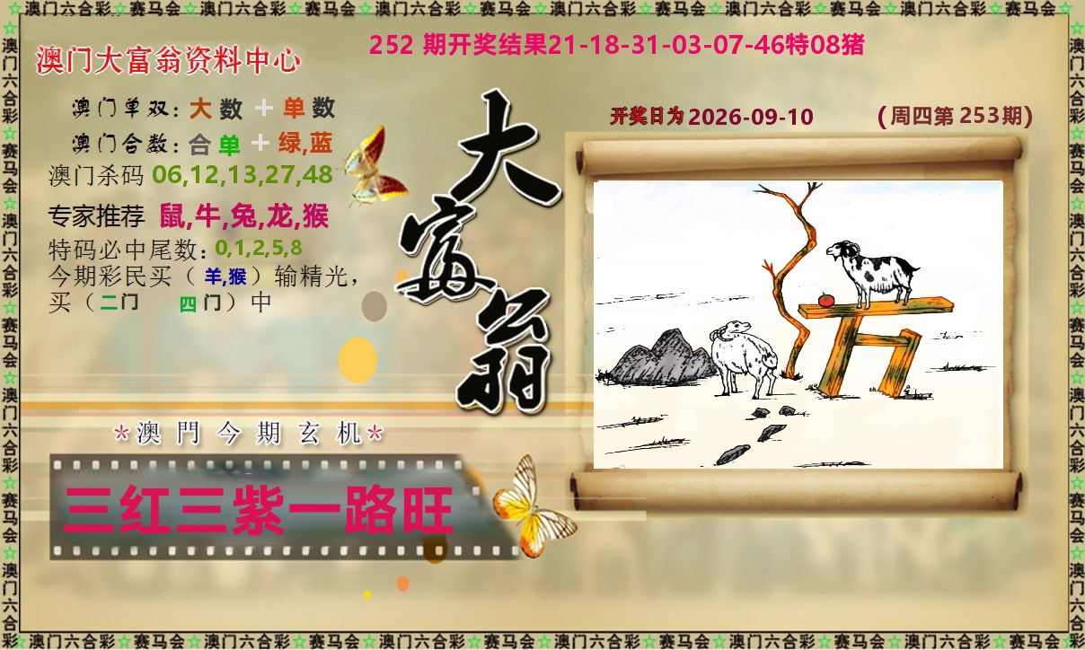 新大富翁 第253期