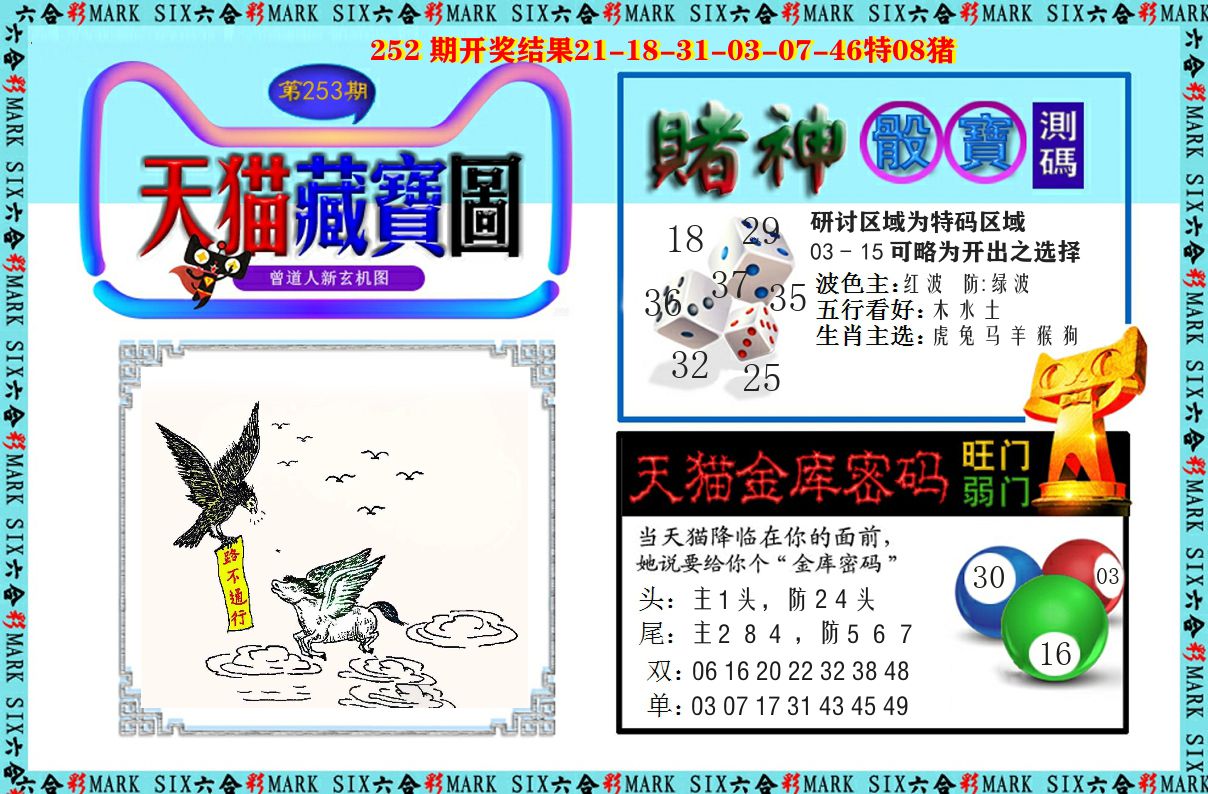 天猫藏宝图 第253期