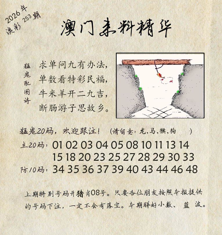 精华来料 第253期