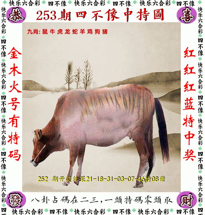 四不像 第253期