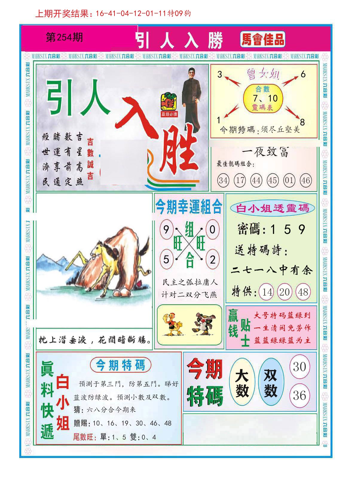 引人入胜 第254期