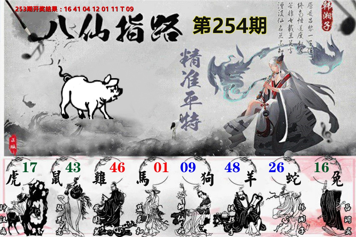 八仙指路 第254期
