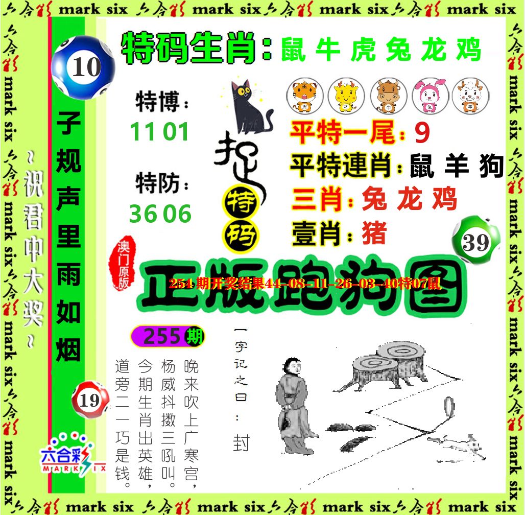 正版跑狗图 第255期