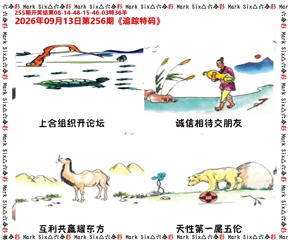 追踪特码 第256期