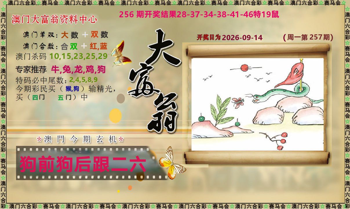 新大富翁 第257期