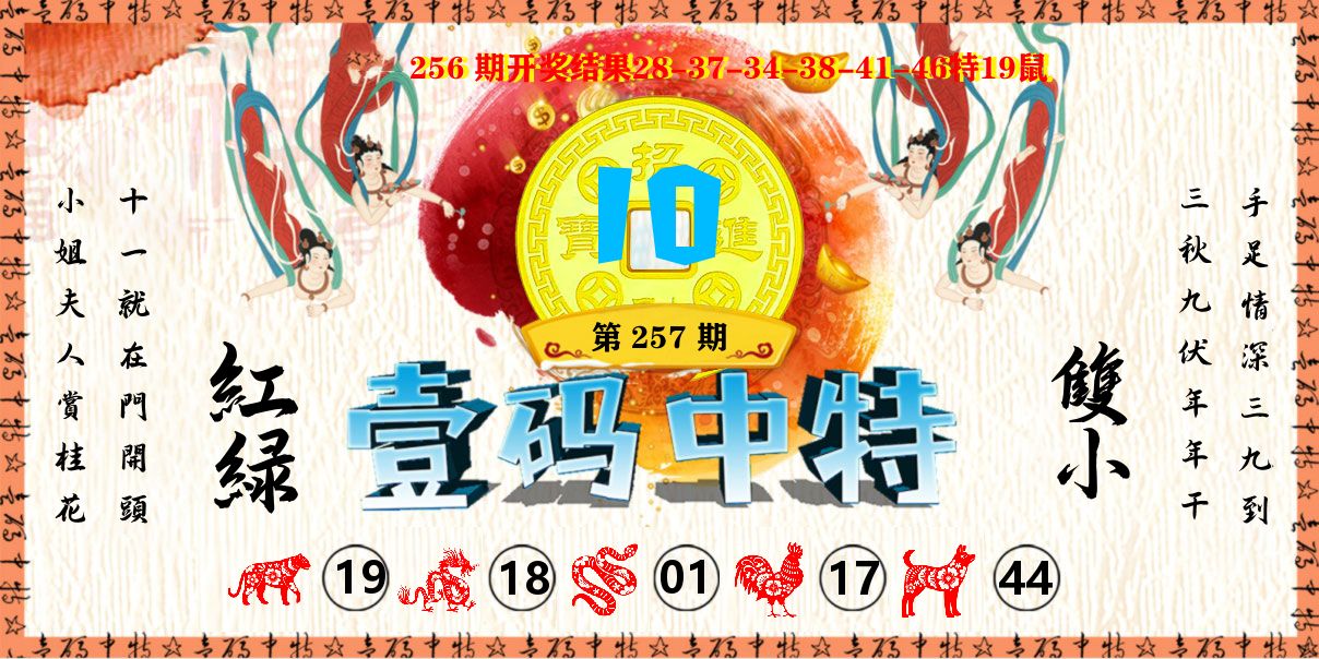 壹码中特 第257期
