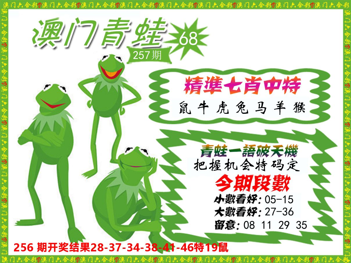 青蛙系列68 第257期