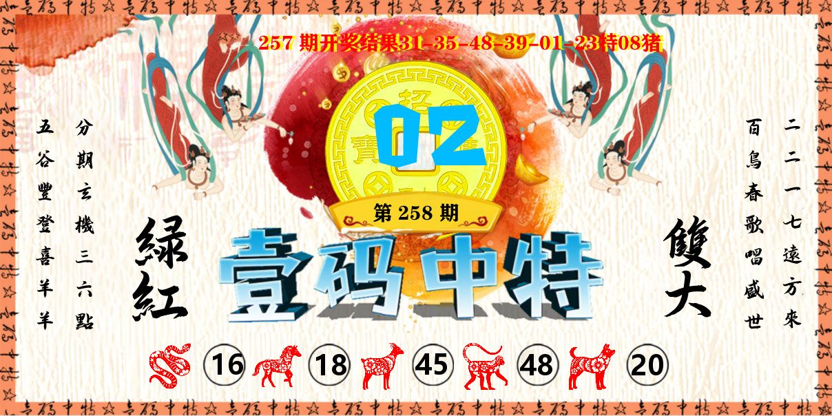 壹码中特 第258期