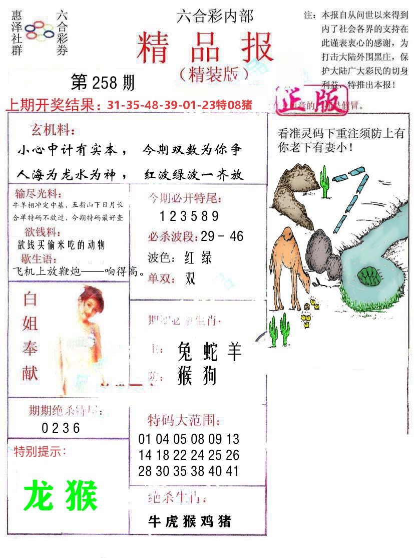 精品报 第258期