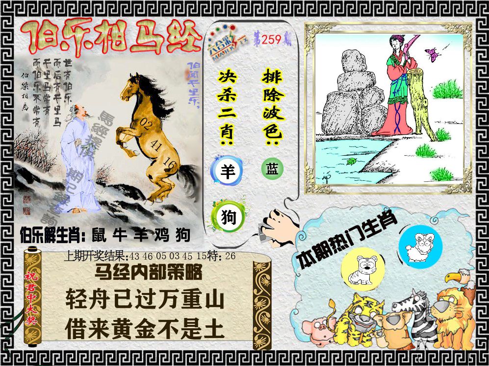 伯乐相马经 第259期