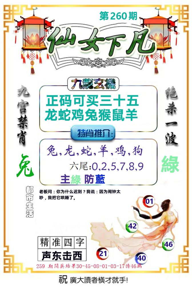 仙女下凡 第260期