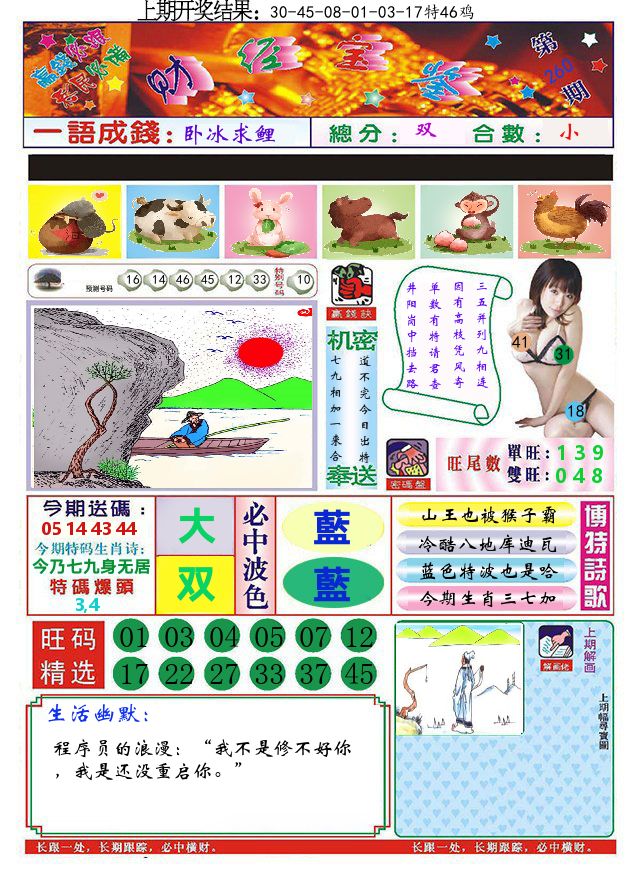 澳门财经宝鉴 第260期
