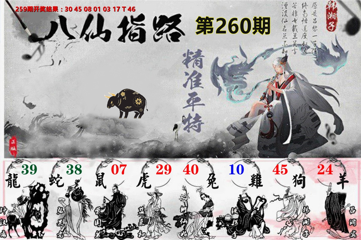 八仙指路 第260期