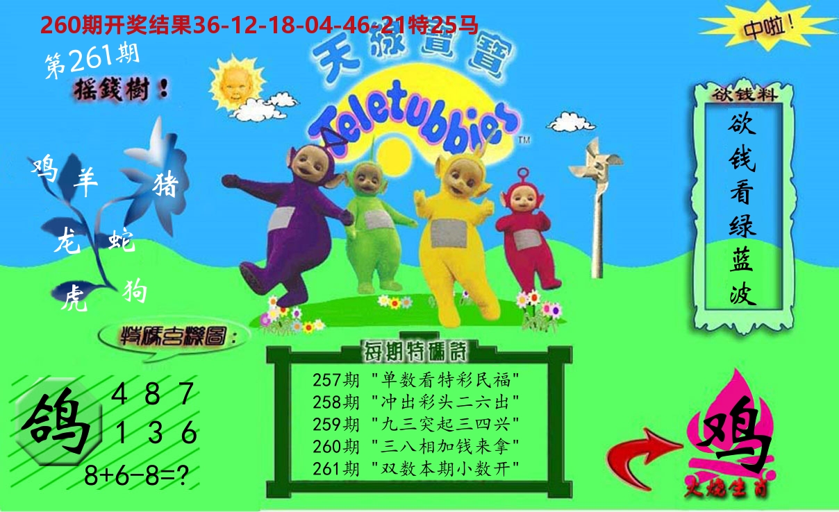天线宝宝内幕 第261期